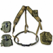 LC-2 base components laid out separately, with Medium or Large belt available