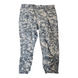 Camouflage pants on a white background