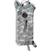 Camouflage hydration vest on a white background