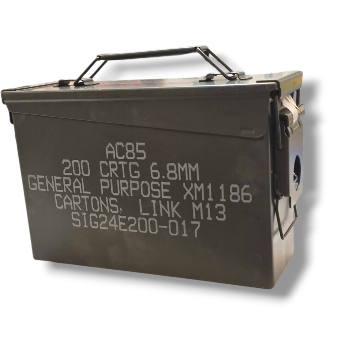 Green ammo can