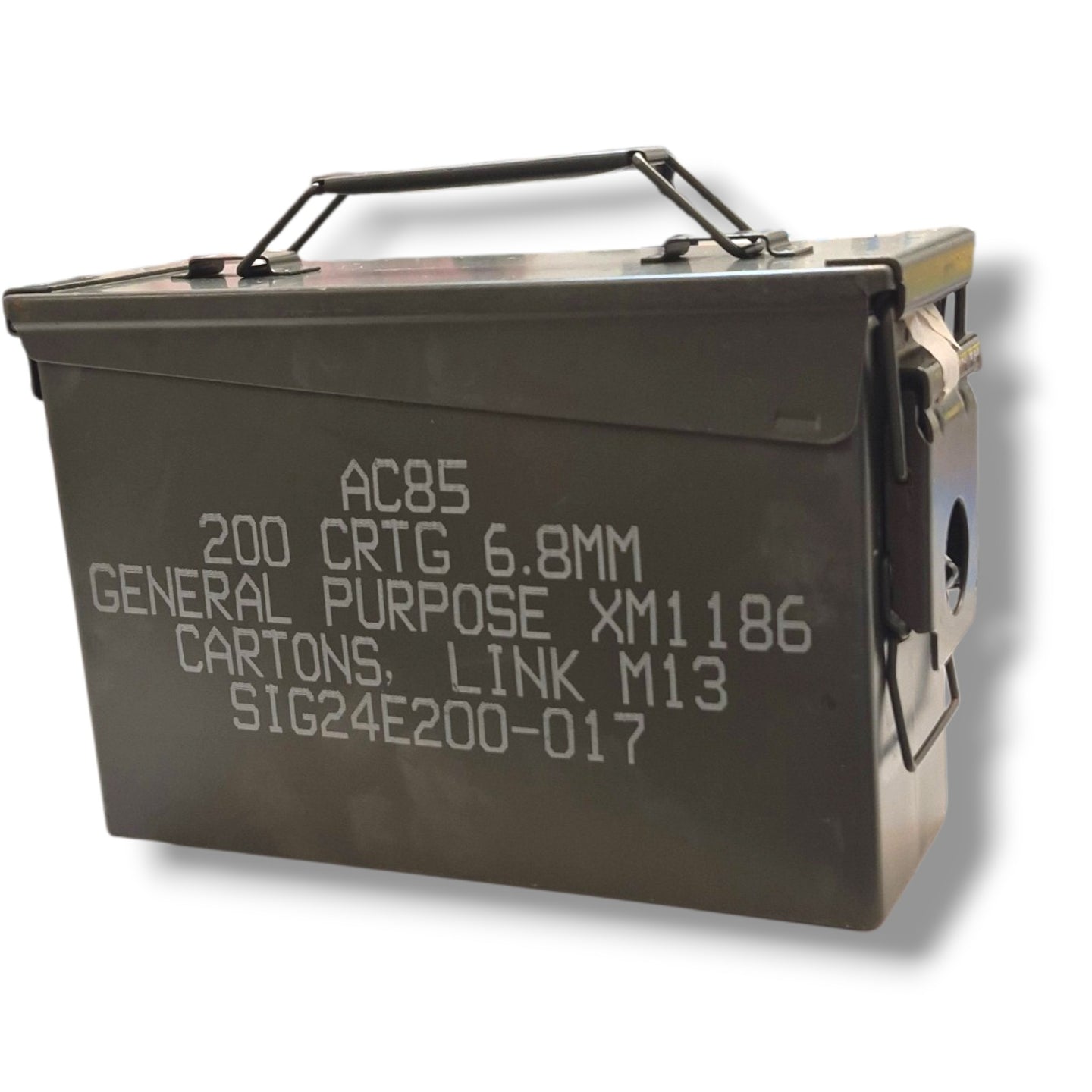 Green ammo can