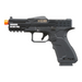 Black toy gun with 'XCSOURCE' branding on a white background
