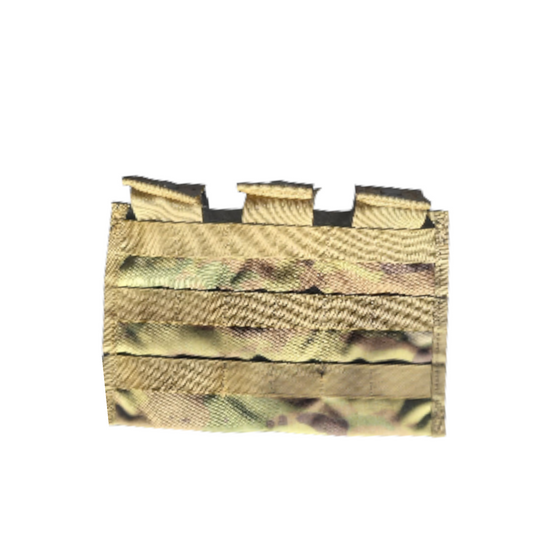 Multicam MOLLE II Triple M4 Magazine Pouch
