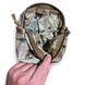 Empty Persistent Systems Dual PTT System pouch held open to show interior keepers and hook-and-loop