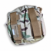 Persistent Systems Dual PTT System pouch rear angle showing attachment straps and original kit-reference label