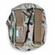 Persistent Systems Dual PTT System pouch rear straps and original WR-PTT-SYS-03 kit-reference label