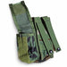 Safariland SPEAR ELCS woodland pouch with flap open showing hook-and-loop closure