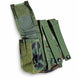 Safariland SPEAR ELCS woodland pouch with flap open showing hook-and-loop closure